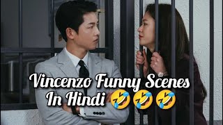 Vincenzo Funny Scenes in HINDI Dubbed || SONG JOONG KI and JEON YEO BEEN || VINC
