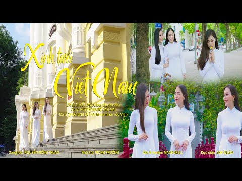 Xinh Tươi Việt Nam Huyền Trang Ft Hoa Hậu Áo Dài Tuyết Nga Ft Thục Linh