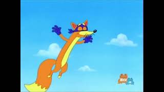 Inspector Gadget, Penny And Brains Reaction To Swiper Fall In Mud Again
