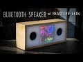 Bluetooth Speaker w/ Reactive LED Matrix || How to Build a Speaker || DIY
