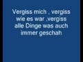 Vergiss mich Luttenberger Klug Lyrics