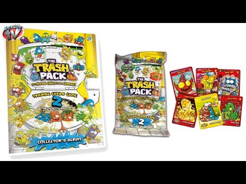 The Trash Pack Trading Cards Series 2: The Toilet Splash, Review & Opening, Giromax
