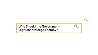 Why Massage Therapy Should be Legislated in Saskatchewan