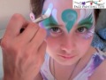 Tropical Bird Mask Face Paint Design VIDEO Tutorial