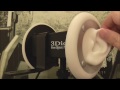 ASMR 3Dio Free Space Pro Ears Mic Brushing. Pure Binaural 3D - NO Whispers.