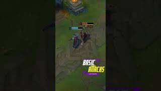 Shen Vs Zed Lvl1 Basic Attacks