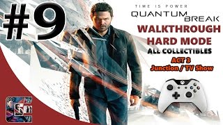 Quantum Break Walkthrough - HARD - All Collectibles ACT 3 Junction / TV Episode