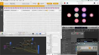 2. Visualisation and musification of local synchronisation events v.1