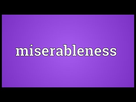 Header of miserableness