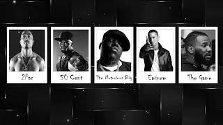 American Rap Cypher - 2Pac, 50 Cent, The Notorious Big, Eminem, The Game