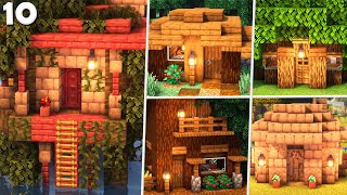 Minecraft 10 Simple Starter Houses For Survival