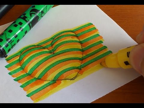 Объемные рисунки своими руками Объемные рисунки своими руками