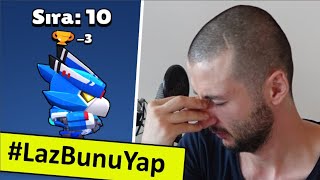 KAYBEDERSEN SAÇINI 3'E VUR ?! #LazBunuYap Brawl Stars