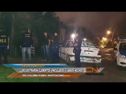 Secuestro de varios elementos que habían sido robados el pasado fin de semana Secuestro de varios elementos que habían sido robados el pasado fin de semana