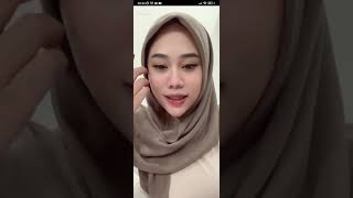 Hijaber Cantik Live Bigo Mukanya Bikin Halu