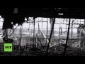 Ukraine: See the DESTROYED Donetsk Airport now under DPR control