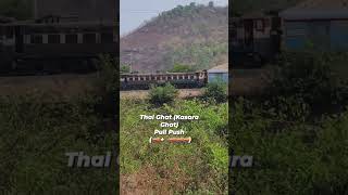 Train Climbing Ghat Mumbai Nashik Route