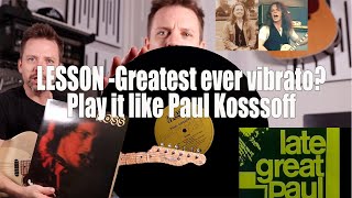 Is this the GREATEST VIBRATO ever? How to play what Clapton and Bonamassa tried to copy!