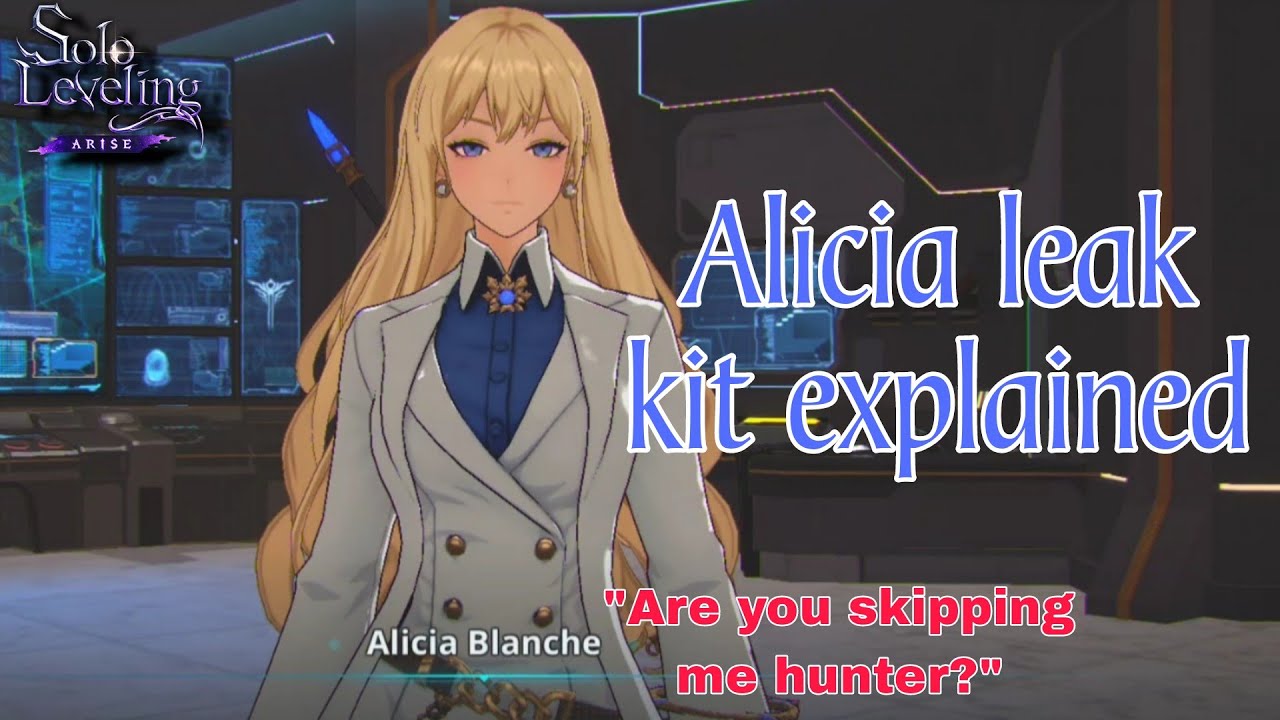 Preliminary guide for Alicia Blanche- Solo Leveling Preliminary guide for Alicia Blanche- Solo Leveling