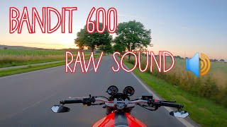 Suzuki Bandit 600 | RAW Sound | Top Speed | GoPro Hero 8 | 2,7k 60fps | Onboard Tour