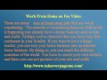 Business Opportunities From Home - What You Should Know