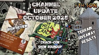 Channel Update - October 2025 Giveaway Results, Crack-Con Roundup, Book Review