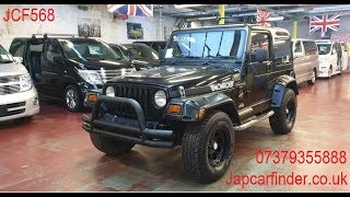 (JCF568) JEEP WRANGLER SAHARA EDI @JAPCARFINDER.CO.UK