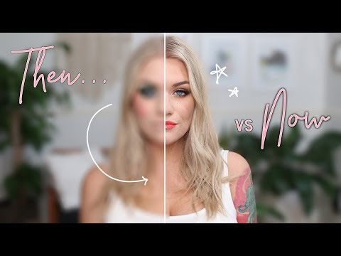 HOW I USED TO DO MY MAKEUP VS NOW | Samantha Ravndahl