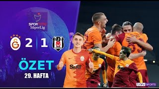 Galatasaray 2-1 Beşiktaş | MAÇ ÖZETİ