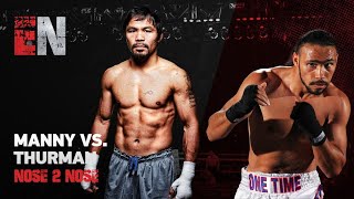 Epic Faceoff Pacquiao vs Thurman EsNews Boxing