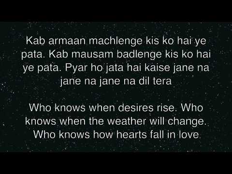 Nazar se Nazar mile Rahat Fateh Ali Khan Lyrics and Translation...