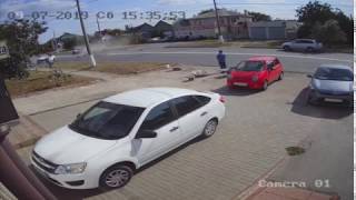 Видео На Рабочем в столкновении двух «Toyota» погиб водитель от Волжский.ру, проспект Ленина, Волжский, Россия