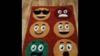 Kids rugs. Smiley's. 90cm x 120cm