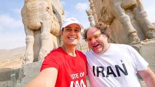 Persepolis - 500 BC Persian Empire + Iranian Truck-Stop Lunch! | Iran 🇮🇷