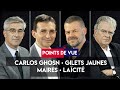 Carlos Ghosn, "Gilets jaunes", maires, Loi de 1905 : Points de vue du 20 novembre