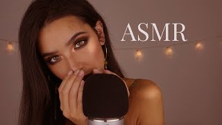 ASMR Extra Close-up Whispering | Soft Mic Scratching, Mouth Sounds, Trigger Words