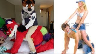Furries Recreate Weird Couple Poses (w/ Fjord Frost)