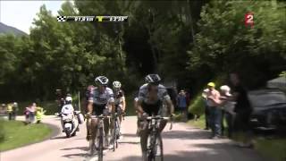 Contador Attacks Tour De France 2011 Stage 19 Col Du Télégraphe Youtube