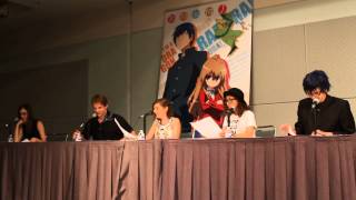 TORADORA live reading - Anime Expo 2014
