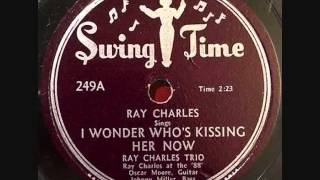 Watch Ray Charles I Wonder Whos Kissing Her Now video