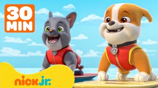 Rubble & Crew Rubble Gaat Surfen & Speelt Extreme Sporten Met Charger & Mix 30 Minuten