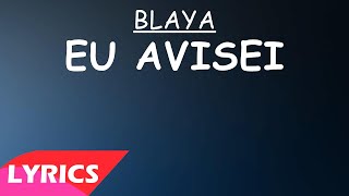 Blaya Eu Avisei Ft Deejay Telio Prod No Maka Blaya Eu Avisei Ft Deejay Telio Prod No Maka