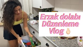 Erzak Dolabı Düzenleme Vlog