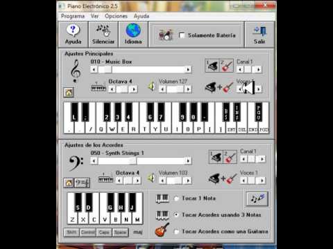 Como tocar la cancion de tapion en piano electronico 2.5