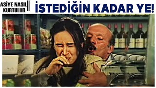 Asiye Nasıl Kurtulur Türk Filmi | Bakkal'dan, Asiye'ye Uygunsuz Hareket!