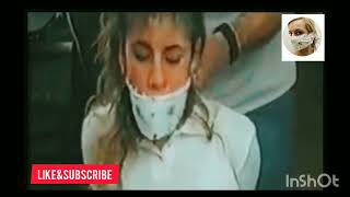 Girl Otm Gagged By Hanky &Bandana.for Entertainment Purpose Only.