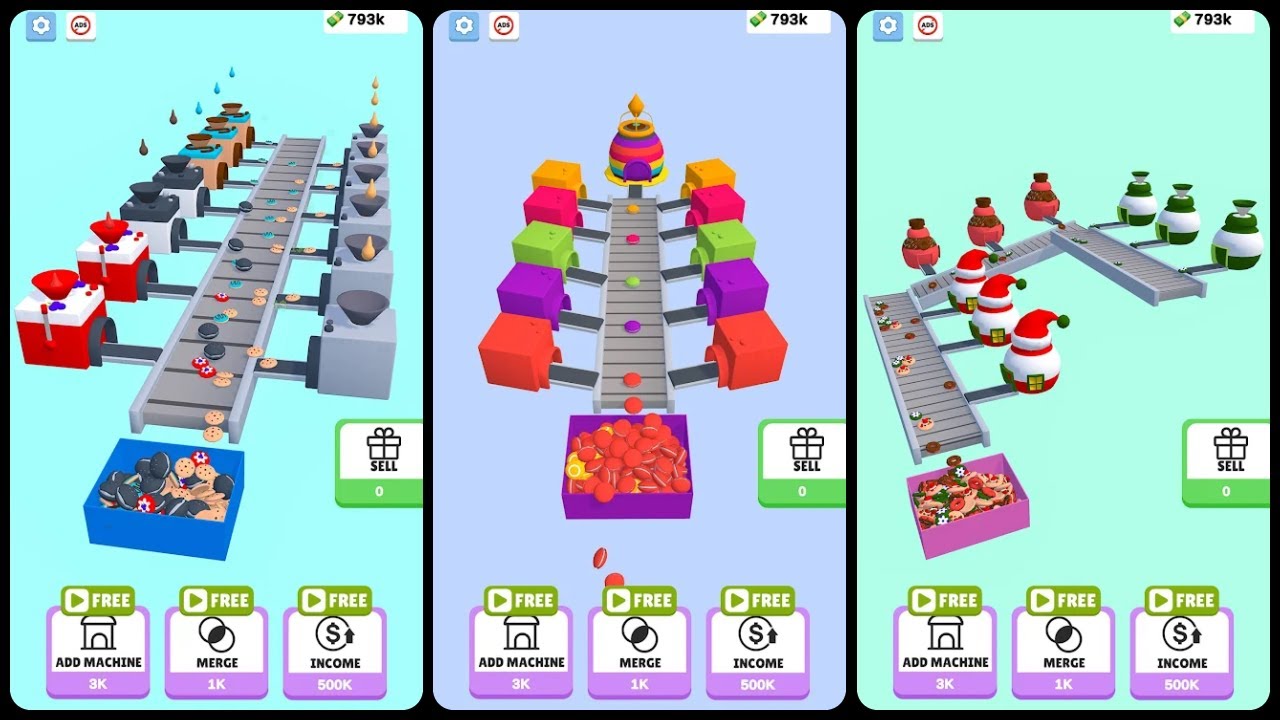 Idle Dessert Factory Fever games Mobile Game | Gameplay Idle Dessert Factory Fever games Mobile Game | Gameplay
