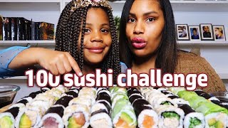 100 Sushi Challengedéfi Manger Un Maximum De Sushi