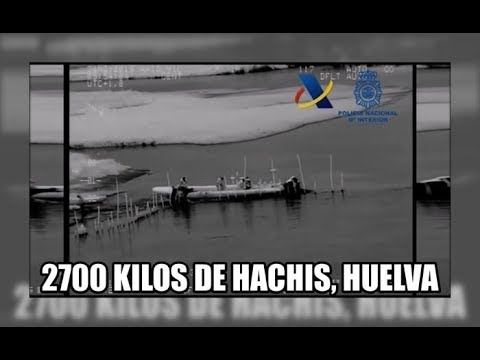2700 kilos de hachis en Ayamonte, Huelva - Aduanas SVA
