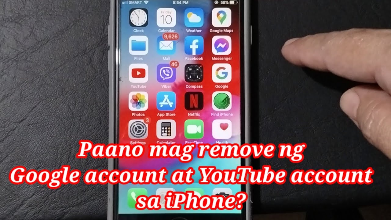 How to remove Google and YouTube accounts on your iPhone How to remove Google and YouTube accounts on your iPhone